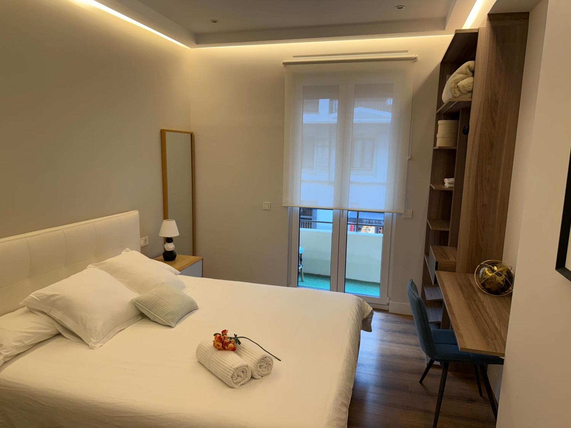 Apartamento Nuevo Lujoso Suites Centro Bilbao Wifi ,Parking Gratis Exteriör bild