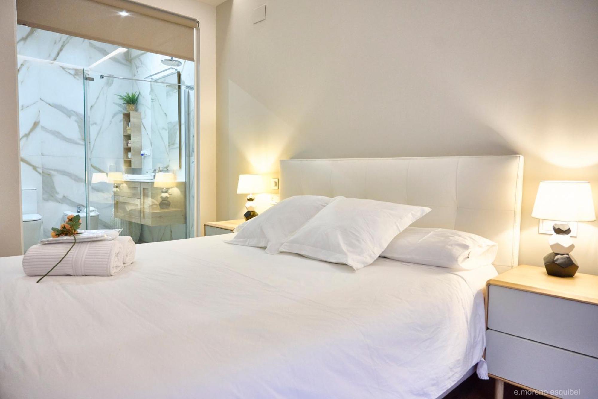 Apartamento Nuevo Lujoso Suites Centro Bilbao Wifi ,Parking Gratis Exteriör bild